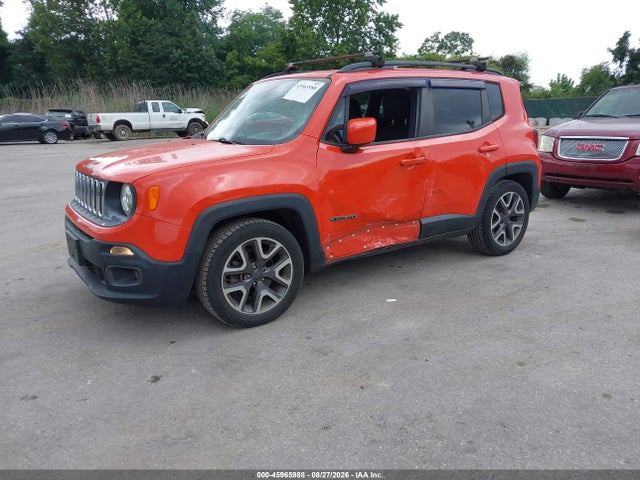 Продаж на аукціоні авто 2016 Jeep Renegade Latitude, vin: ZACCJABT7GPD43089, номер лоту: 45965988