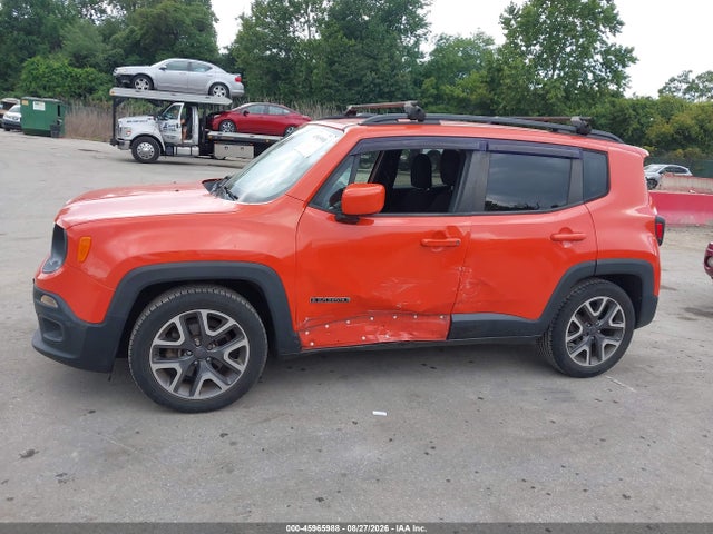 Продаж на аукціоні авто 2016 Jeep Renegade Latitude, vin: ZACCJABT7GPD43089, номер лоту: 45965988