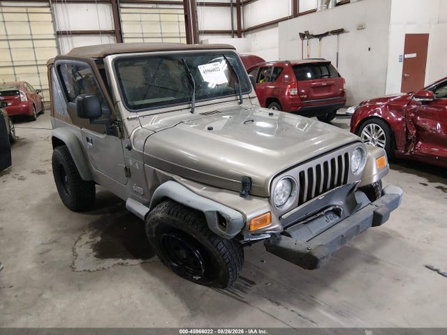 Продаж на аукціоні авто 2004 Jeep Wrangler X, vin: 1J4FA39S64P787301, номер лоту: 45966022