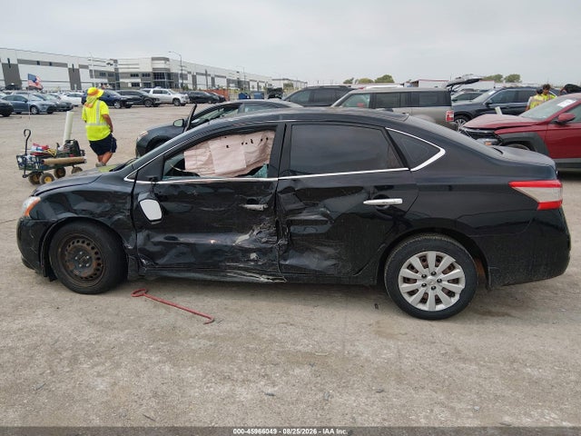 45966049 :رقم المزاد ، 3N1AB7AP8EY302820 vin ، 2014 Nissan Sentra Sv مزاد بيع
