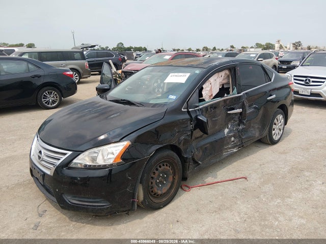 45966049 :رقم المزاد ، 3N1AB7AP8EY302820 vin ، 2014 Nissan Sentra Sv مزاد بيع