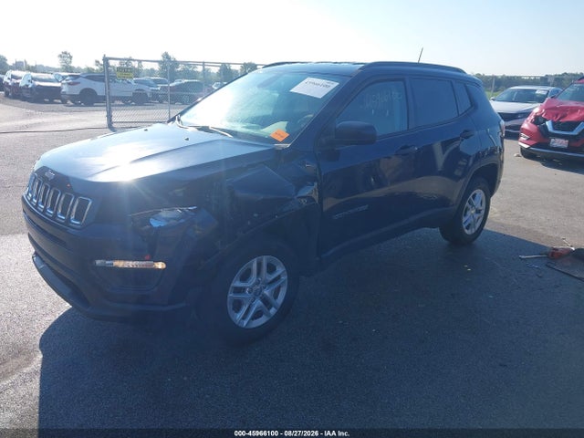 Продаж на аукціоні авто 2018 Jeep Compass Sport 4x4, vin: 3C4NJDAB3JT168598, номер лоту: 45966100