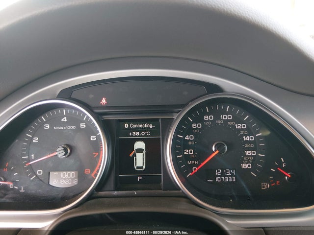 Aukcja sprzedaży 2012 Audi Q7 3.0t Premium, vin: WA1LGAFE0CD010357, numer aukcji: 45966111