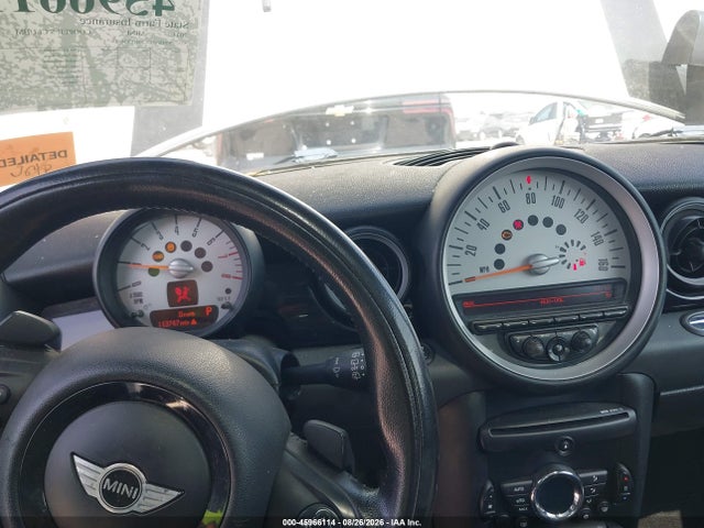 2011 Mini Cooper S Clubman მანქანა იყიდება აუქციონზე, vin: WMWZG3C51BTY36684, აუქციონის ნომერი: 45966114