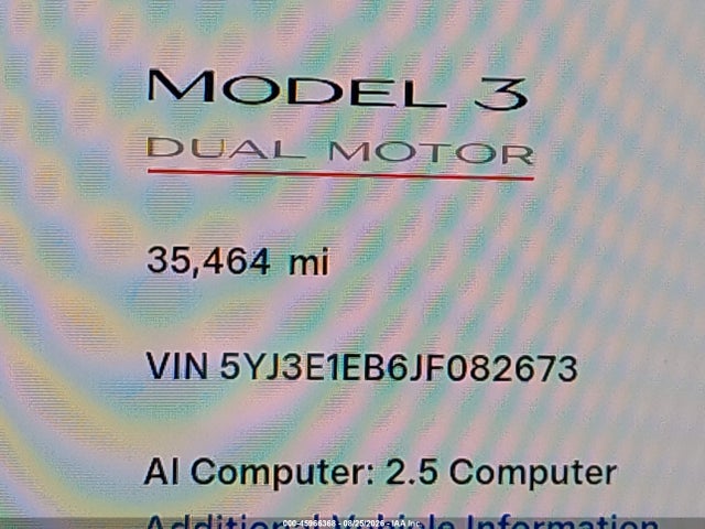 Продаж на аукціоні авто 2018 Tesla Model 3 Long Range/performance, vin: 5YJ3E1EB6JF082673, номер лоту: 45966368