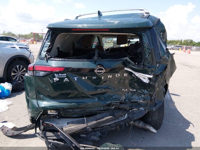 2022 Nissan Pathfinder Platinum 2wd მანქანა იყიდება აუქციონზე, vin: 5N1DR3DH3NC208187, აუქციონის ნომერი: 45966391