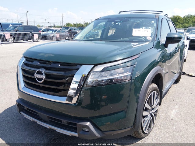 2022 Nissan Pathfinder Platinum 2wd მანქანა იყიდება აუქციონზე, vin: 5N1DR3DH3NC208187, აუქციონის ნომერი: 45966391