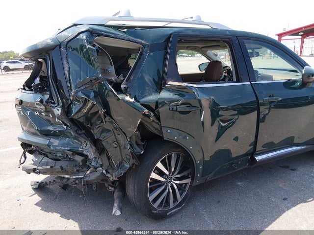 2022 Nissan Pathfinder Platinum 2wd მანქანა იყიდება აუქციონზე, vin: 5N1DR3DH3NC208187, აუქციონის ნომერი: 45966391