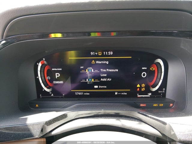 2022 Nissan Pathfinder Platinum 2wd მანქანა იყიდება აუქციონზე, vin: 5N1DR3DH3NC208187, აუქციონის ნომერი: 45966391