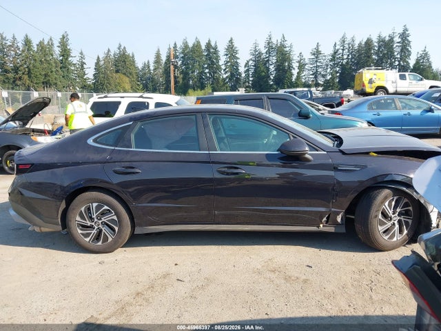 KMHL24JJ7TA172204 Hyundai Sonata Hybrid Blue