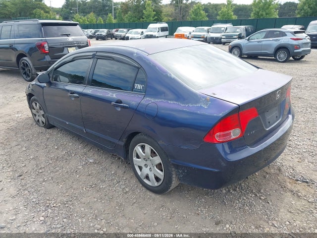 45966408 :رقم المزاد ، 2HGFA16558H527069 vin ، 2008 Honda Civic Lx مزاد بيع