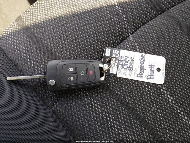 Продаж на аукціоні авто 2014 Chevrolet Sonic Lt Auto, vin: 1G1JC6SH2E4108128, номер лоту: 45966420