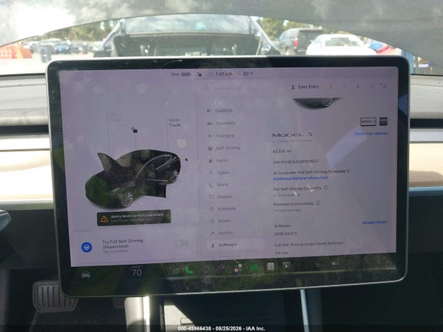 Продажа на аукционе авто 2018 Tesla Model 3 Long Range/mid Range, vin: 5YJ3E1EA3JF023507, номер лота: 45966438