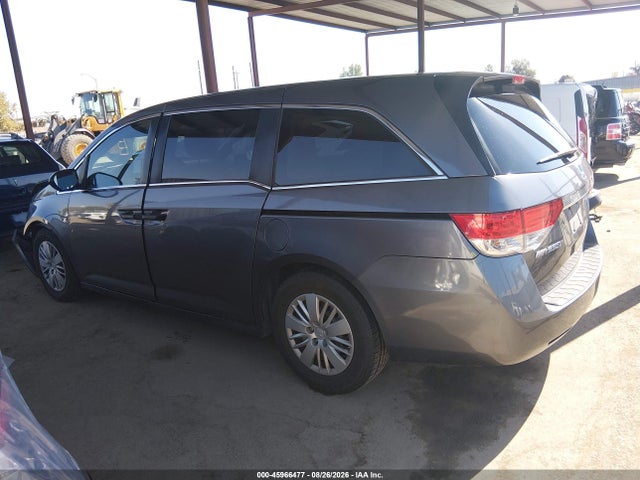 45966477 :رقم المزاد ، 5FNRL5H2XFB083688 vin ، 2015 Honda Odyssey Lx مزاد بيع