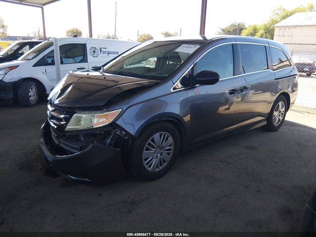 45966477 :رقم المزاد ، 5FNRL5H2XFB083688 vin ، 2015 Honda Odyssey Lx مزاد بيع