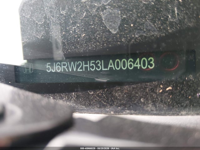 Honda Cr-v Awd Ex 2020 5J6RW2H53LA006403 Image 9