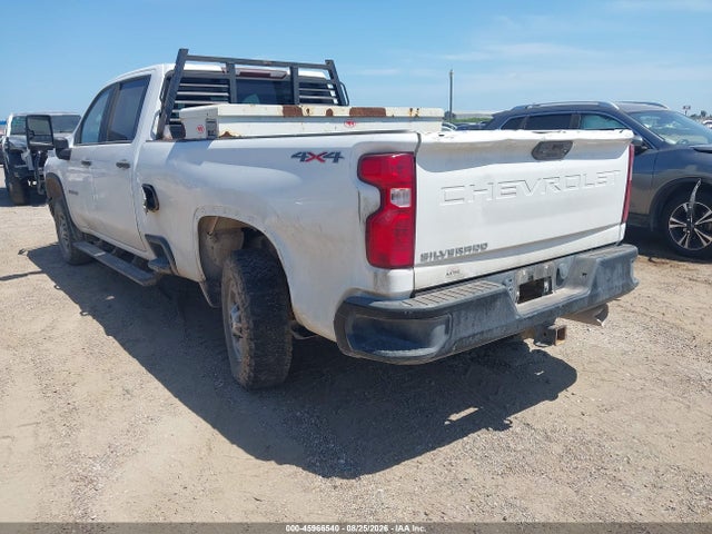 45966540 :رقم المزاد ، 1GC1YLEY4LF316998 vin ، 2020 Chevrolet Silverado 2500hd 4wd  Long Bed Wt مزاد بيع
