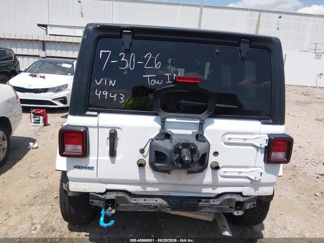 2024 Jeep Wrangler 4xe Sport S 4xe მანქანა იყიდება აუქციონზე, vin: 1C4RJXN64RW224943, აუქციონის ნომერი: 45966551