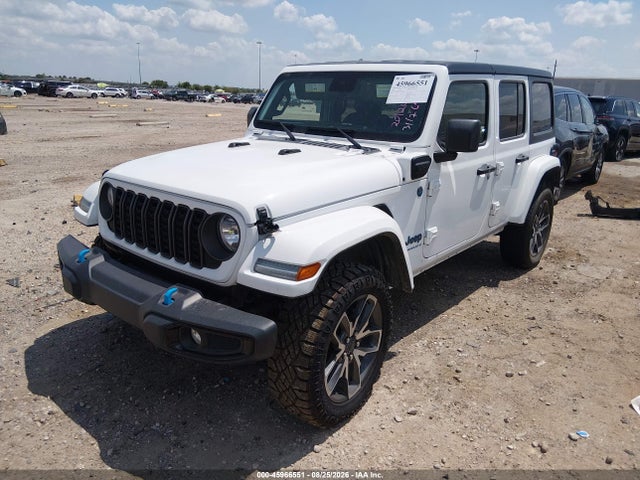 2024 Jeep Wrangler 4xe Sport S 4xe მანქანა იყიდება აუქციონზე, vin: 1C4RJXN64RW224943, აუქციონის ნომერი: 45966551