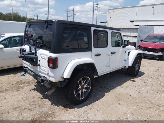 2024 Jeep Wrangler 4xe Sport S 4xe მანქანა იყიდება აუქციონზე, vin: 1C4RJXN64RW224943, აუქციონის ნომერი: 45966551