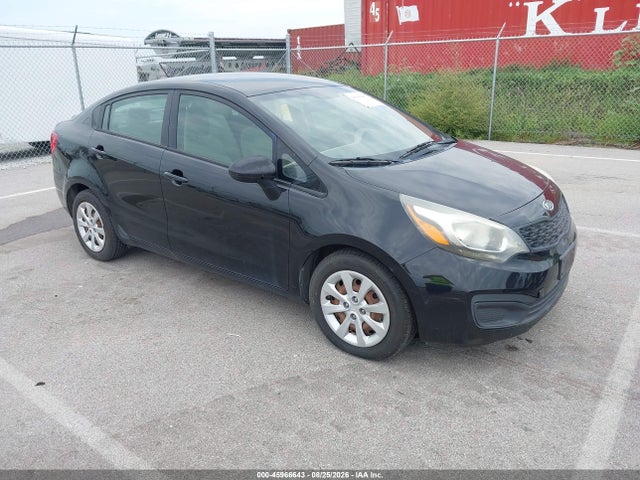 45966643 :رقم المزاد ، KNADM4A38C6047202 vin ، 2012 Kia Rio Lx مزاد بيع
