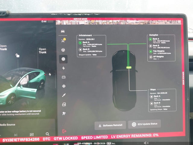 5YJ3E1ET1RF834266 Tesla Model 3 Performance All-wheel Drive
