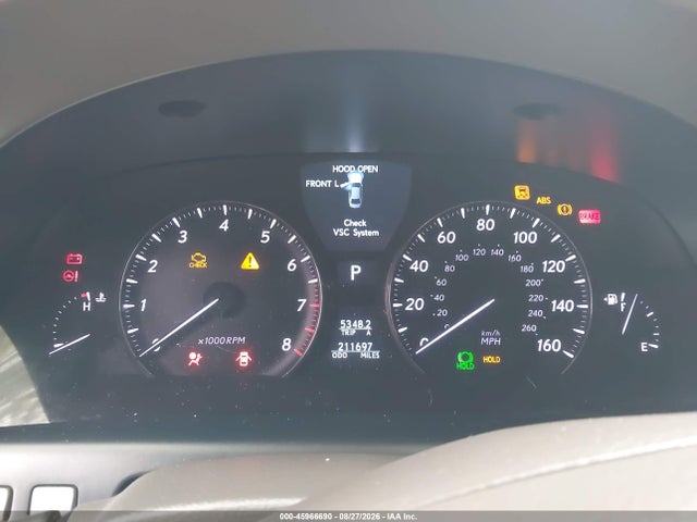 Aukcja sprzedaży 2007 Lexus Ls 460 L, vin: JTHGL46F975015245, numer aukcji: 45966690