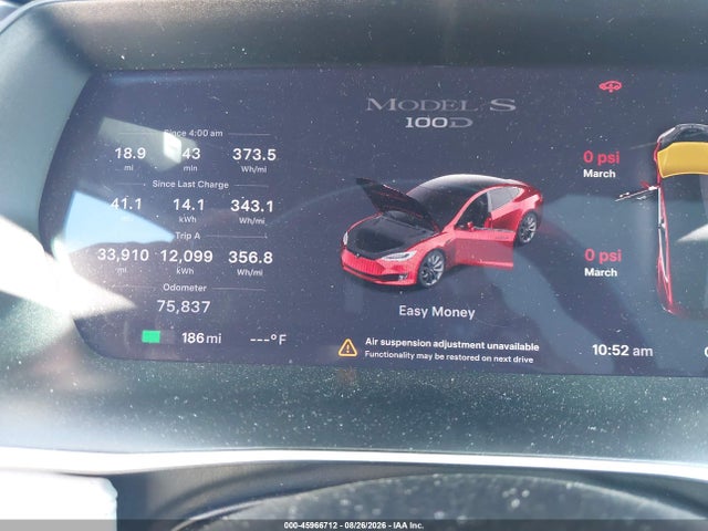 Tesla Model S 100d/60d/75d/90d/p100d 2017 5YJSA1E2XHF199173 Image 7