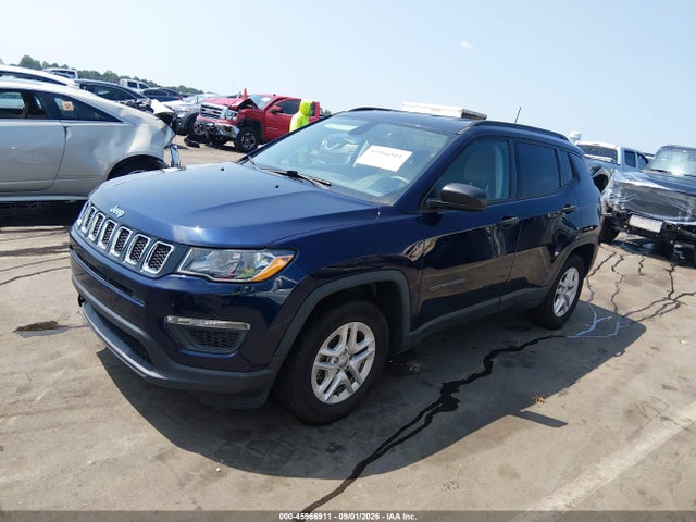 45966911 :رقم المزاد ، 3C4NJCAB6JT148582 vin ، 2018 Jeep Compass Sport Fwd مزاد بيع