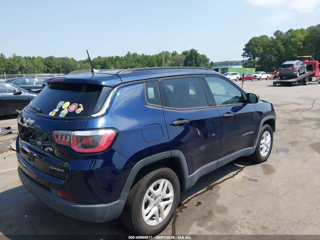 45966911 :رقم المزاد ، 3C4NJCAB6JT148582 vin ، 2018 Jeep Compass Sport Fwd مزاد بيع