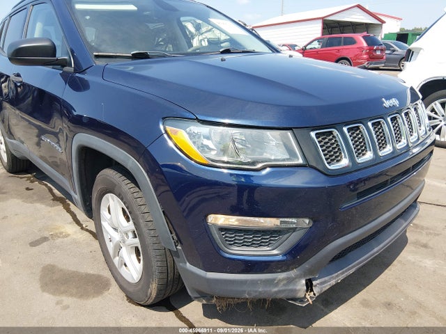 45966911 :رقم المزاد ، 3C4NJCAB6JT148582 vin ، 2018 Jeep Compass Sport Fwd مزاد بيع