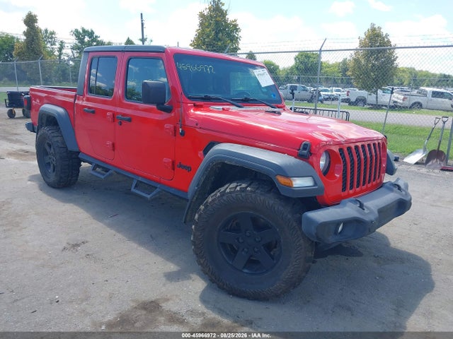 Продажа на аукционе авто 2020 Jeep Gladiator Sport S 4x4, vin: 1C6HJTAG7LL186434, номер лота: 45966972