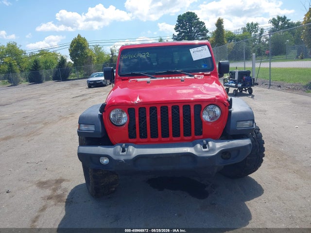 2020 Jeep Gladiator Sport S 4x4 მანქანა იყიდება აუქციონზე, vin: 1C6HJTAG7LL186434, აუქციონის ნომერი: 45966972
