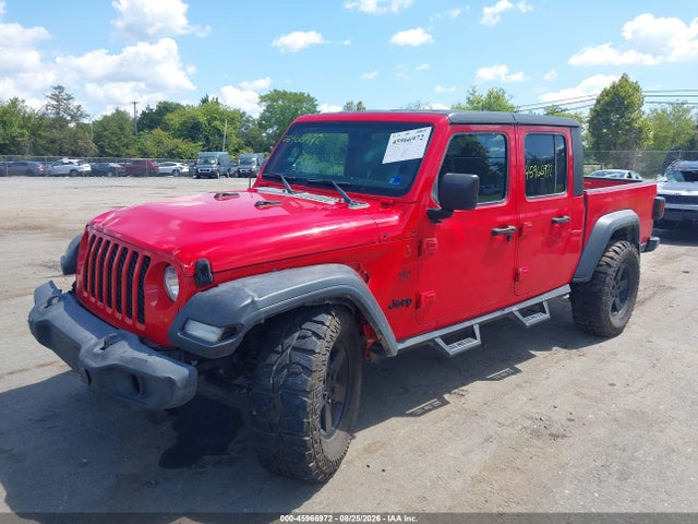 2020 Jeep Gladiator Sport S 4x4 მანქანა იყიდება აუქციონზე, vin: 1C6HJTAG7LL186434, აუქციონის ნომერი: 45966972