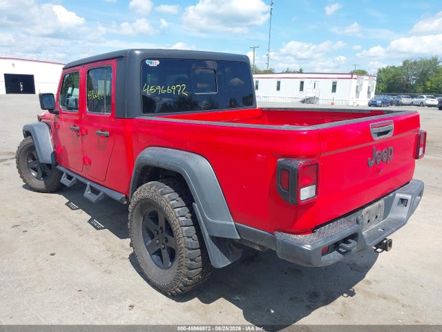 2020 Jeep Gladiator Sport S 4x4 მანქანა იყიდება აუქციონზე, vin: 1C6HJTAG7LL186434, აუქციონის ნომერი: 45966972