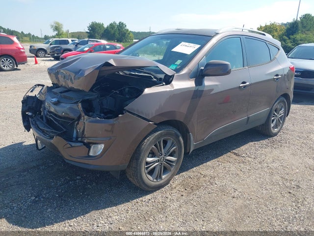45966973 :رقم المزاد ، KM8JU3AG0FU952841 vin ، 2015 Hyundai Tucson Se مزاد بيع