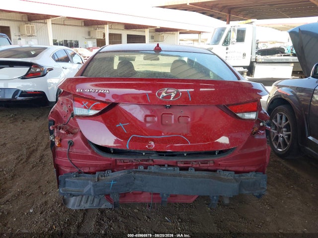 Продажа на аукционе авто 2016 Hyundai Elantra Value Edition, vin: KMHDH4AE4GU584347, номер лота: 45966979