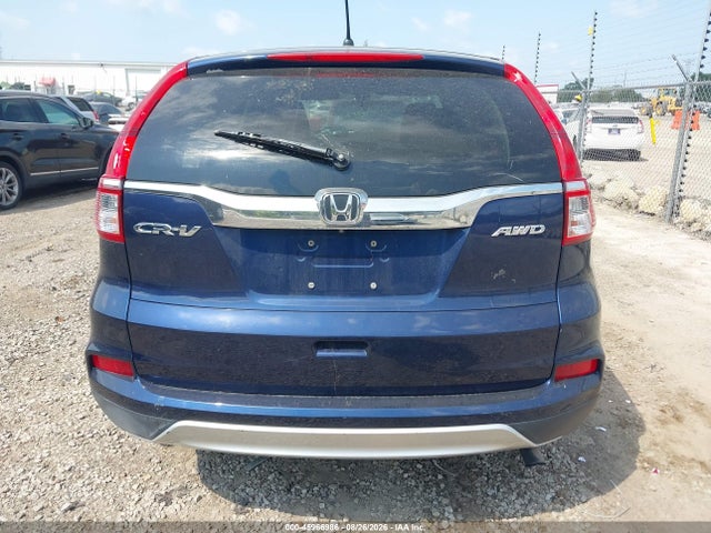 Продажа на аукционе авто 2016 Honda Cr-v Ex, vin: 5J6RM4H59GL107179, номер лота: 45966986
