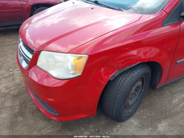 45967001 :رقم المزاد ، 2C4RDGBG4DR648452 vin ، 2013 Dodge Grand Caravan American Value Pkg مزاد بيع