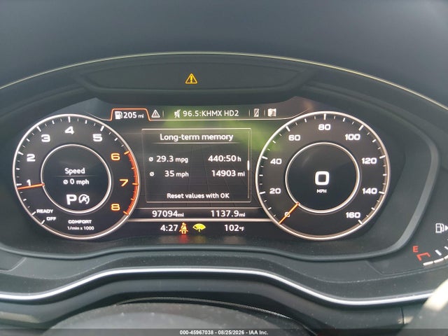 45967038 :رقم المزاد ، WAULMAF47JA230886 vin ، 2018 Audi A4 2.0t Tech Ultra Premium/2.0t Ultra Premium مزاد بيع