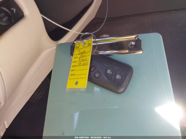 45967059 :رقم المزاد ، JTHBF5C21B5153525 vin ، 2011 Lexus Is 250 مزاد بيع