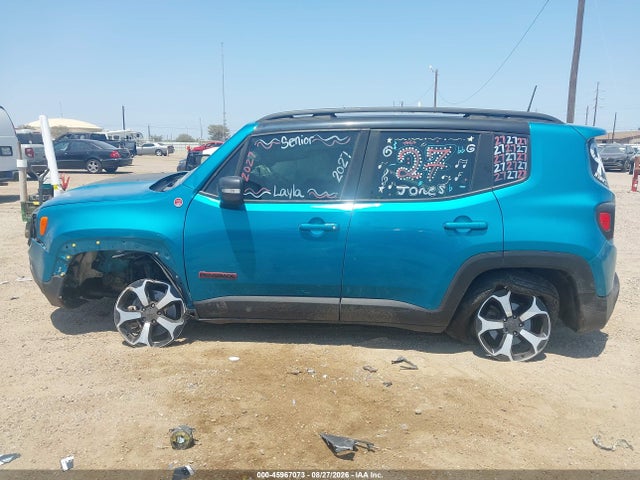 Aukcja sprzedaży 2021 Jeep Renegade Trailhawk 4x4, vin: ZACNJDC1XMPN29984, numer aukcji: 45967073