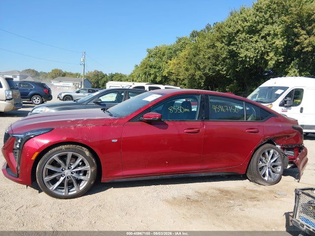 45967150 :رقم المزاد ، 1G6DU5RK2S0117639 vin ، 2025 Cadillac Ct5 Sport Rwd مزاد بيع