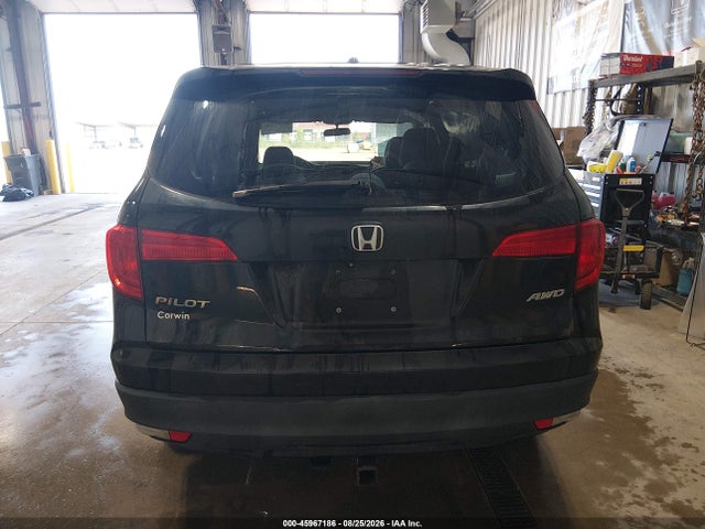 45967186 :رقم المزاد ، 5FNYF6H33HB081642 vin ، 2017 Honda Pilot Ex مزاد بيع