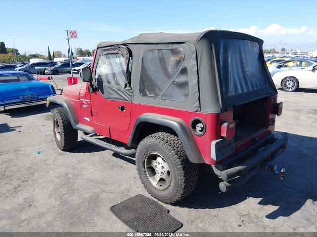 Aukcja sprzedaży 2000 Jeep Wrangler Sport, vin: 1J4FA49S5YP764717, numer aukcji: 45967288