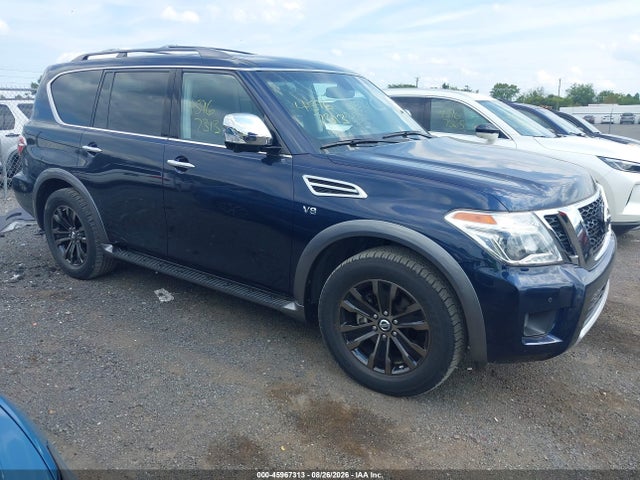 2017 Nissan Armada Platinum/sl/sv მანქანა იყიდება აუქციონზე, vin: JN8AY2NC0H9500280, აუქციონის ნომერი: 45967313
