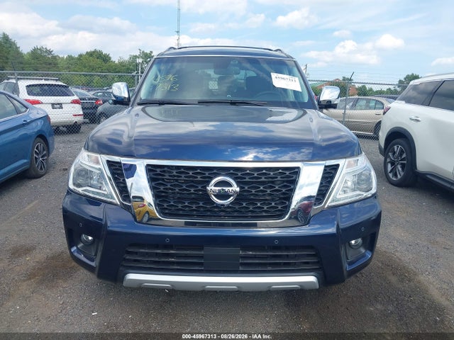 2017 Nissan Armada Platinum/sl/sv მანქანა იყიდება აუქციონზე, vin: JN8AY2NC0H9500280, აუქციონის ნომერი: 45967313