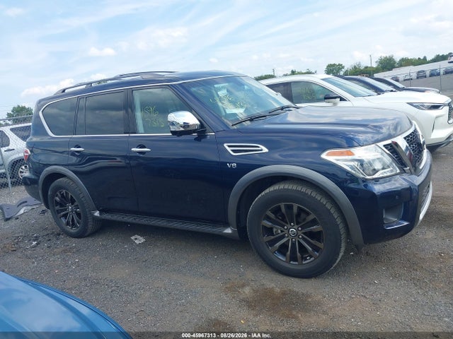 2017 Nissan Armada Platinum/sl/sv მანქანა იყიდება აუქციონზე, vin: JN8AY2NC0H9500280, აუქციონის ნომერი: 45967313