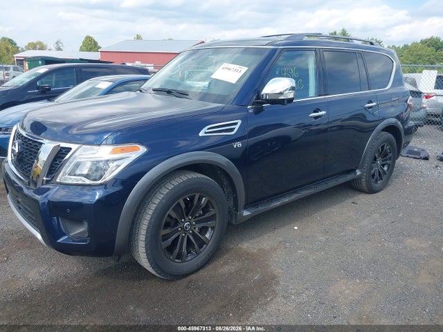 2017 Nissan Armada Platinum/sl/sv მანქანა იყიდება აუქციონზე, vin: JN8AY2NC0H9500280, აუქციონის ნომერი: 45967313