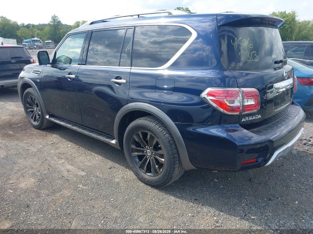 2017 Nissan Armada Platinum/sl/sv მანქანა იყიდება აუქციონზე, vin: JN8AY2NC0H9500280, აუქციონის ნომერი: 45967313